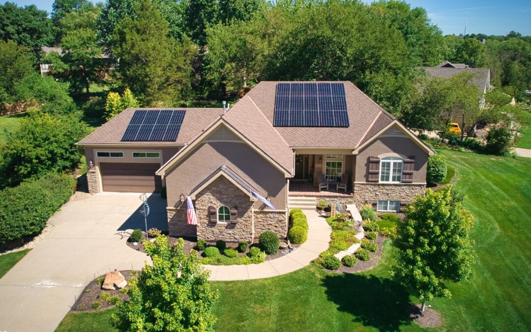 9.775 kW Residential Maxeon Solar Installation in Lawrence, Kansas